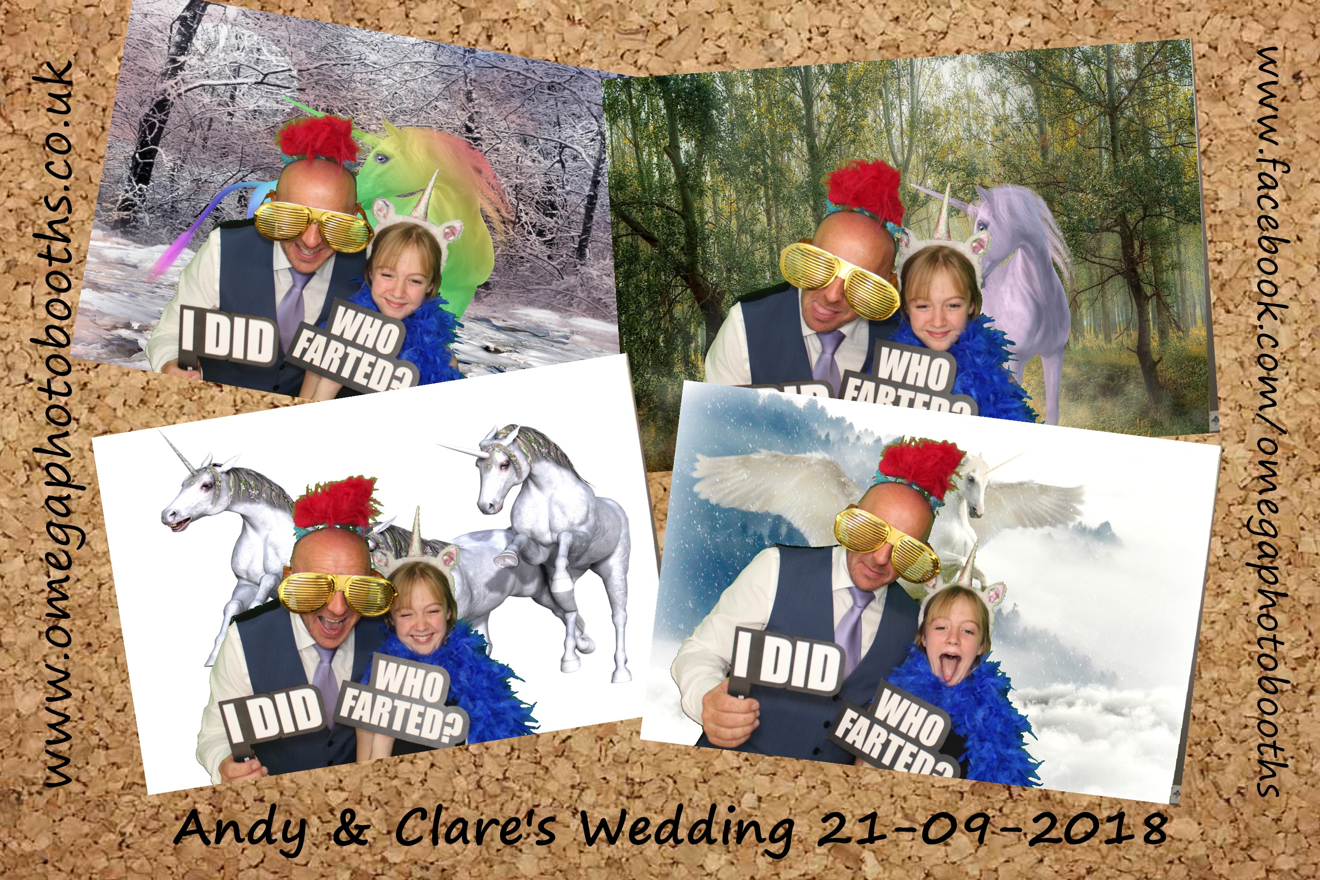 Andy and Clare wedding | View more photos from the event at gallery.omegaphotobooths.co.uk/u/Omega-Photobooths/Andy-and-Clare-wedding